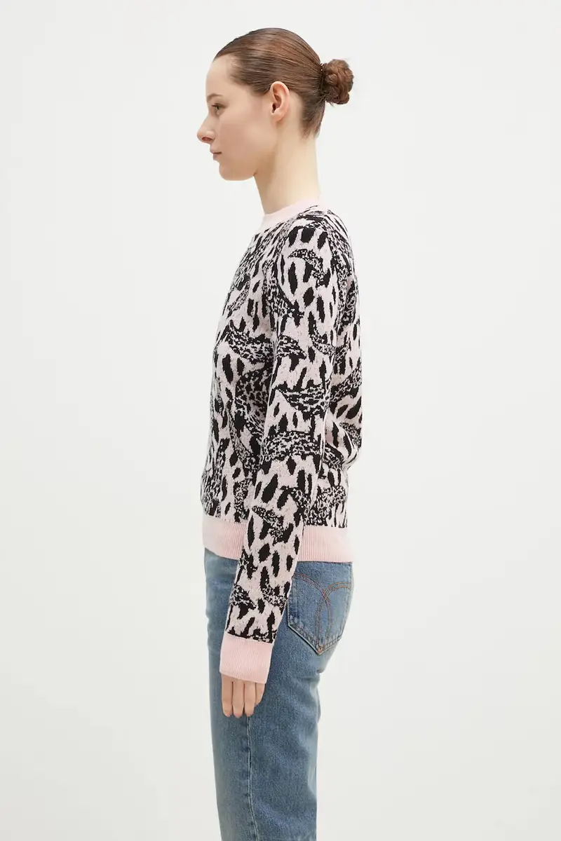 maglione in misto lana Pink Banimalier Rosa miniatura 2