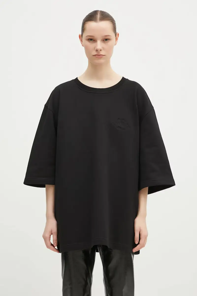 t-shirt in cotone Angel Nero