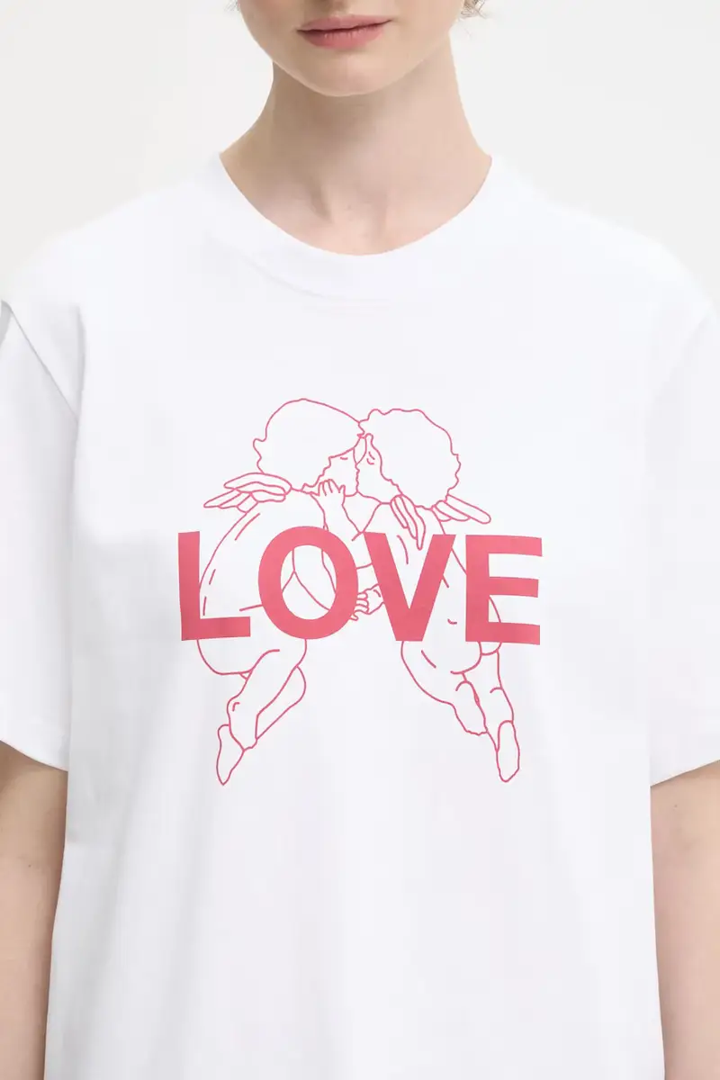 Fiorucci T-shirt Donna Bianco 3406414 miniatura 4