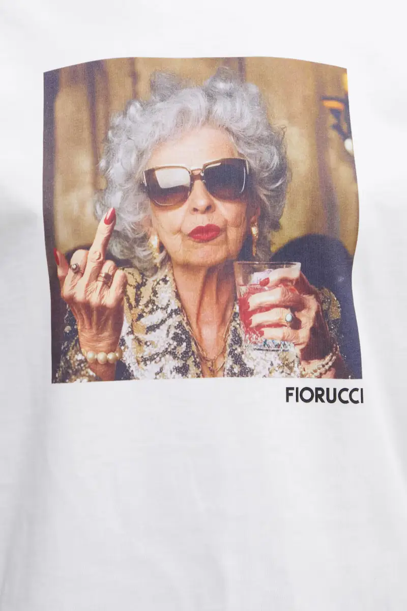 Fiorucci T-shirt Donna Bianco 3395513 miniatura 4