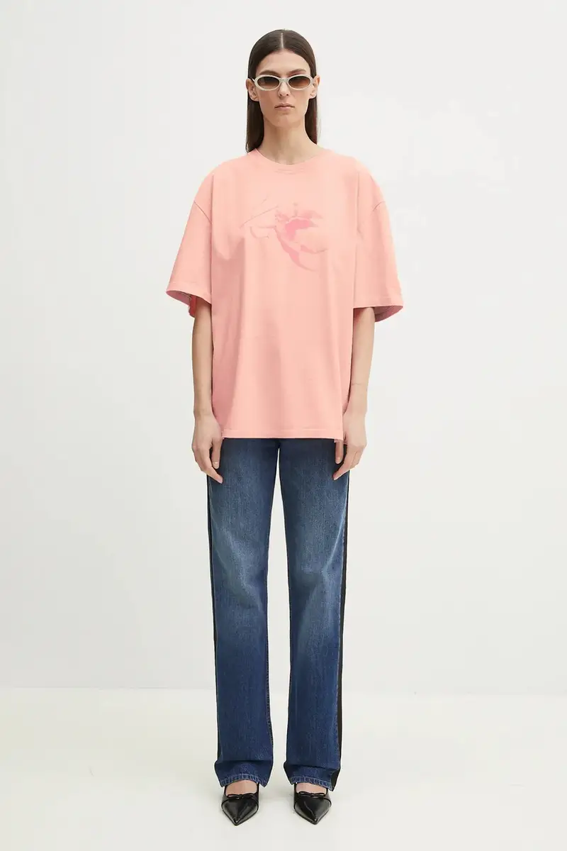 Fiorucci T-shirt Rosa 3973308 miniatura 5