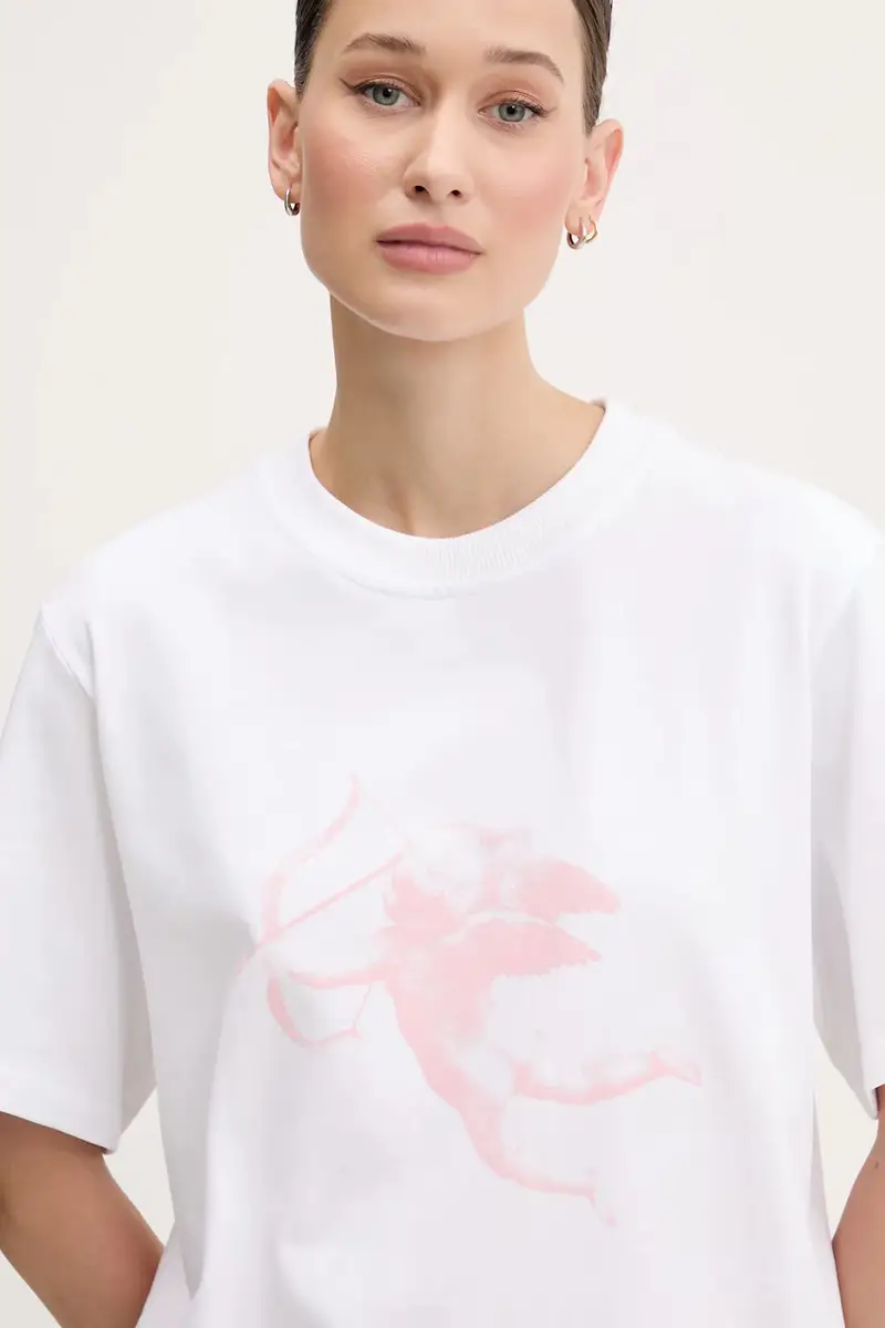 Fiorucci T-shirt Donna Bianco 3124625 miniatura 4