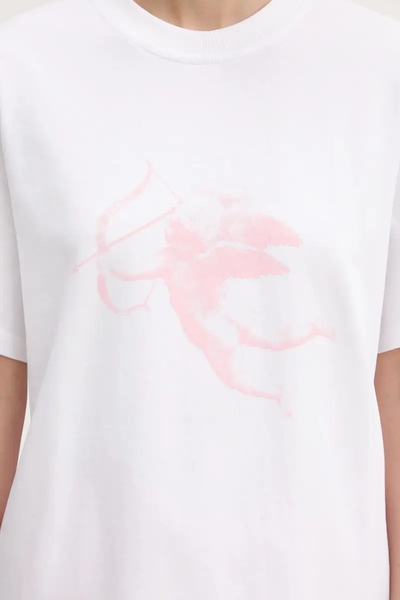 Fiorucci T-shirt Donna Bianco 3124625 miniatura 5