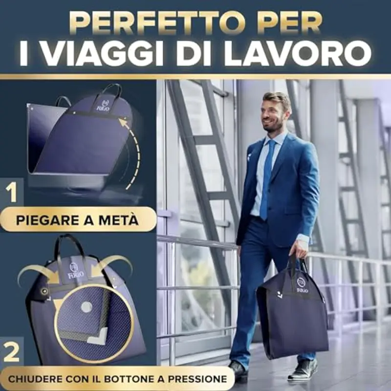 FR FiRiO Porta abiti Uomo Blu 1963340 miniatura 2