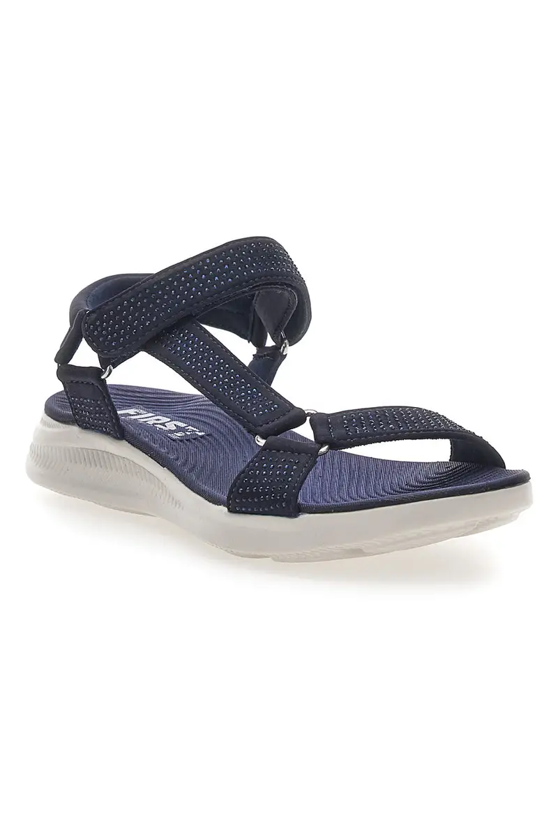 Sandali Navy con Tomaia Elastica Effetto Corda THE FIRST ACTIVE 6 [NAVY] miniatura 2