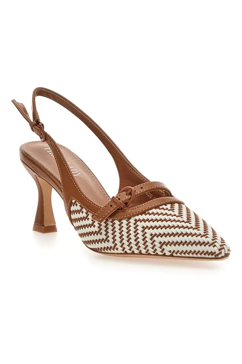 FIRST LADY Décolleté Marrone 4262901 miniatura 2