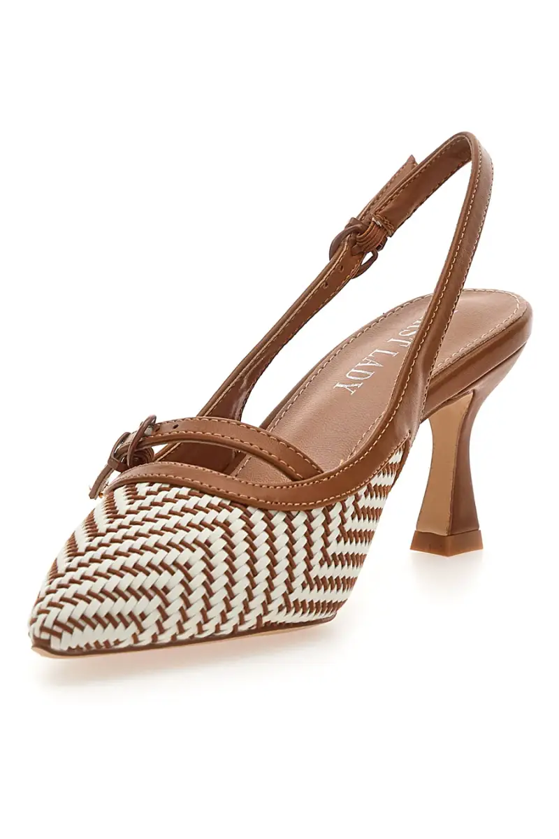 FIRST LADY Décolleté Marrone 4262901 miniatura 3