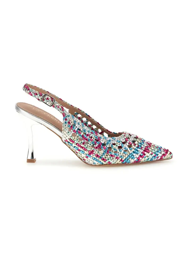 Décolleté multicolor con cinturino First lady P660 [MULTICOLOR]