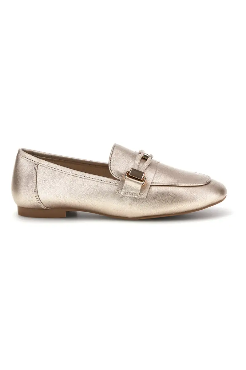 Mocassini oro con morsetto Le havre paris TW26S2300812 [ORO]