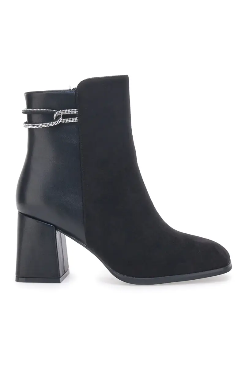 Stivaletti con Tacco Neri First Lady 361 [NERO]