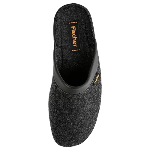 Fischer Markenschuh Pantofole Uomo Grigio 3482595 miniatura 3