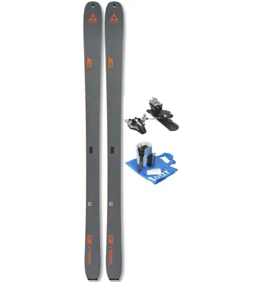 Set Transalp 86 CTI sci da scialpinismo+attacco+pelli Grey