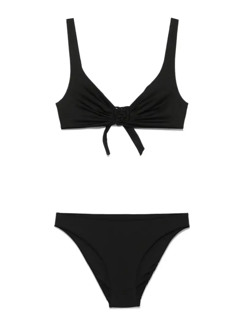 Bikini macram-detail Nero
