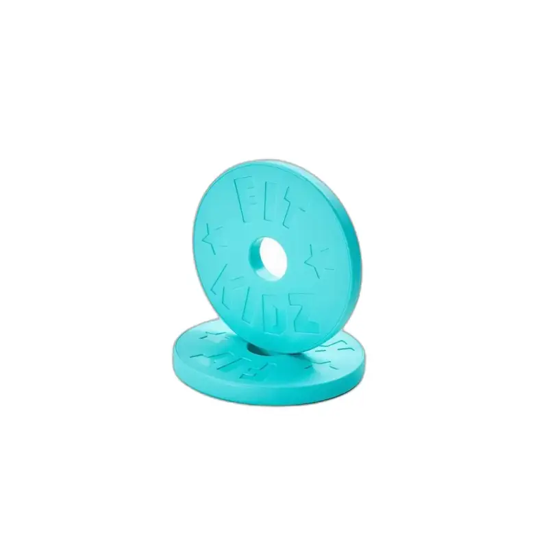 Disco per sollevamento pesi olimpici per bambini Fit & Rack Bumpers (x2)