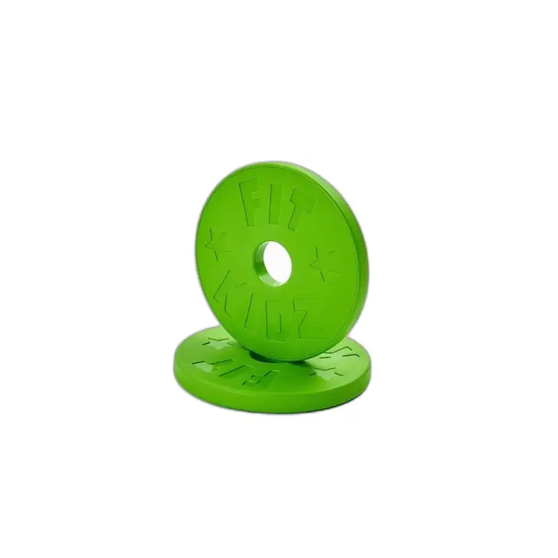 Disco per sollevamento pesi olimpici per bambini Fit & Rack Bumpers (x2)