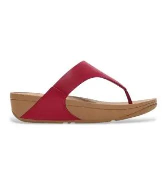 per donna I88-D47 Sandali Lulu in pelle rossa (36), Rosso, 3 a 5cm, Nessuno, Casual