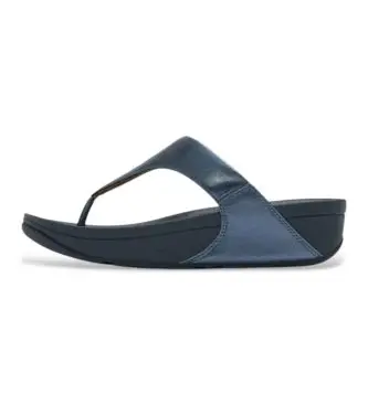 per donna I88-D57 Sandali Lulu in pelle blu (36), 3 a 5cm, Nessuno, Casual