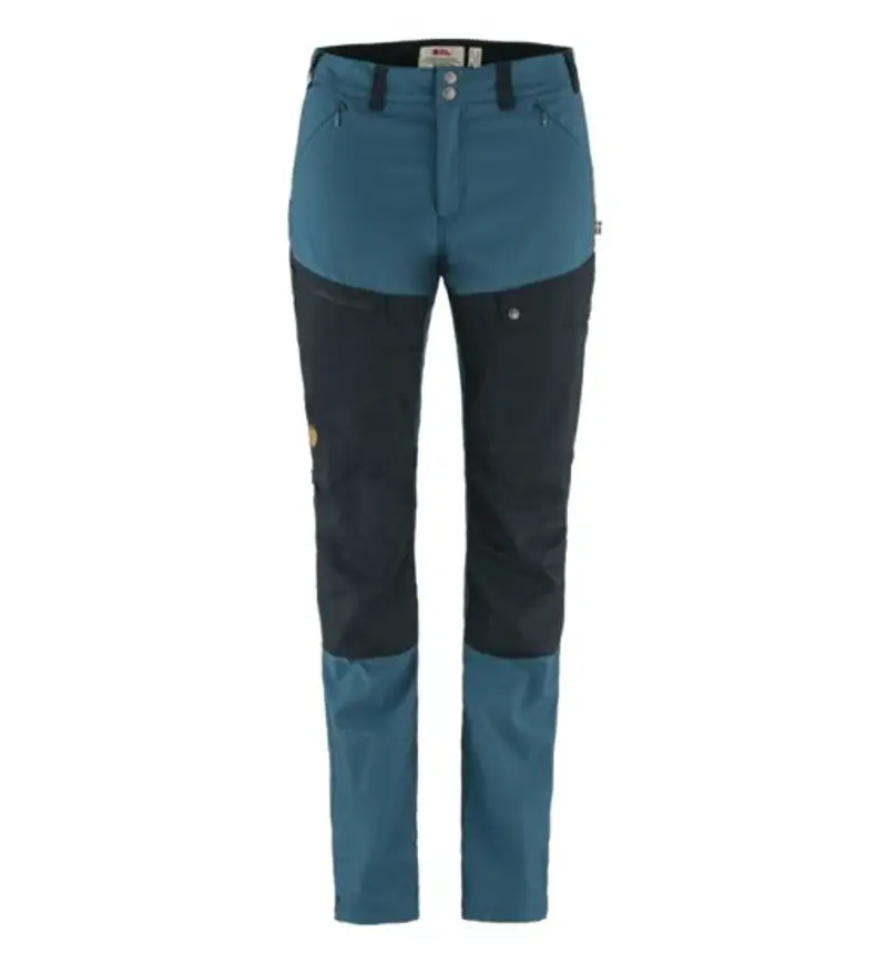 Abisko Midsummer Trs W Reg - pantaloni trekking - donna Blue