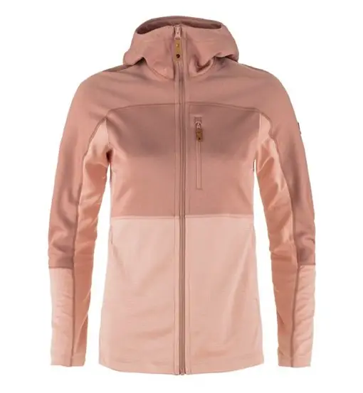 Abisko Trail Fleece - felpa in pile - donna Pink