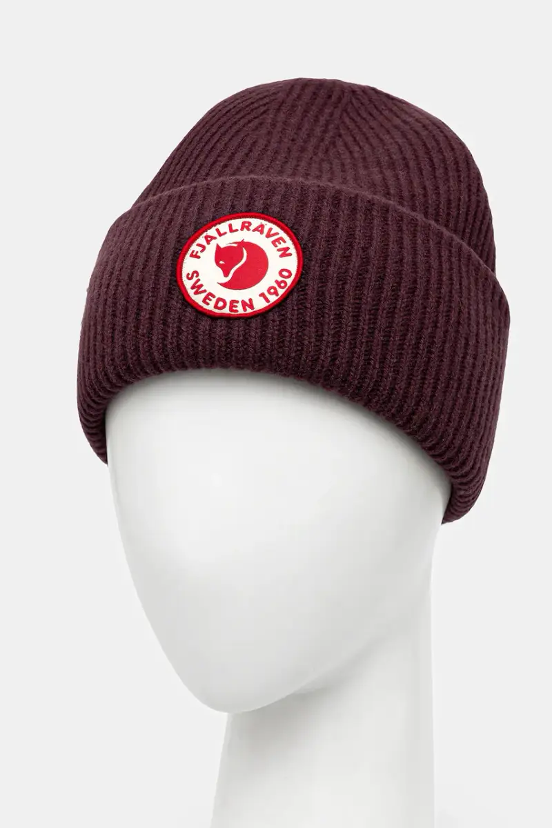 berretto in lana 1960 Logo colore violetto F78142 miniatura 2