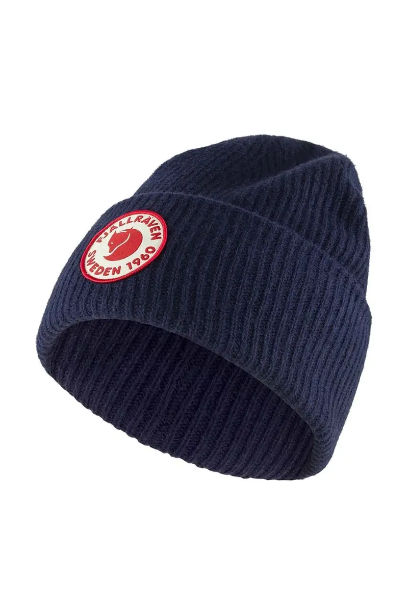 berretto in lana 1966 Logo F78142.555 Blu navy