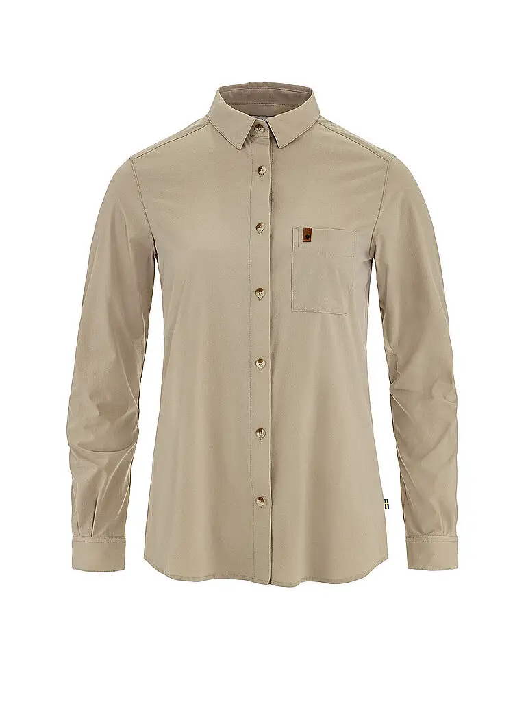 Blusa da donna Oevik Lite Uni beige | XS