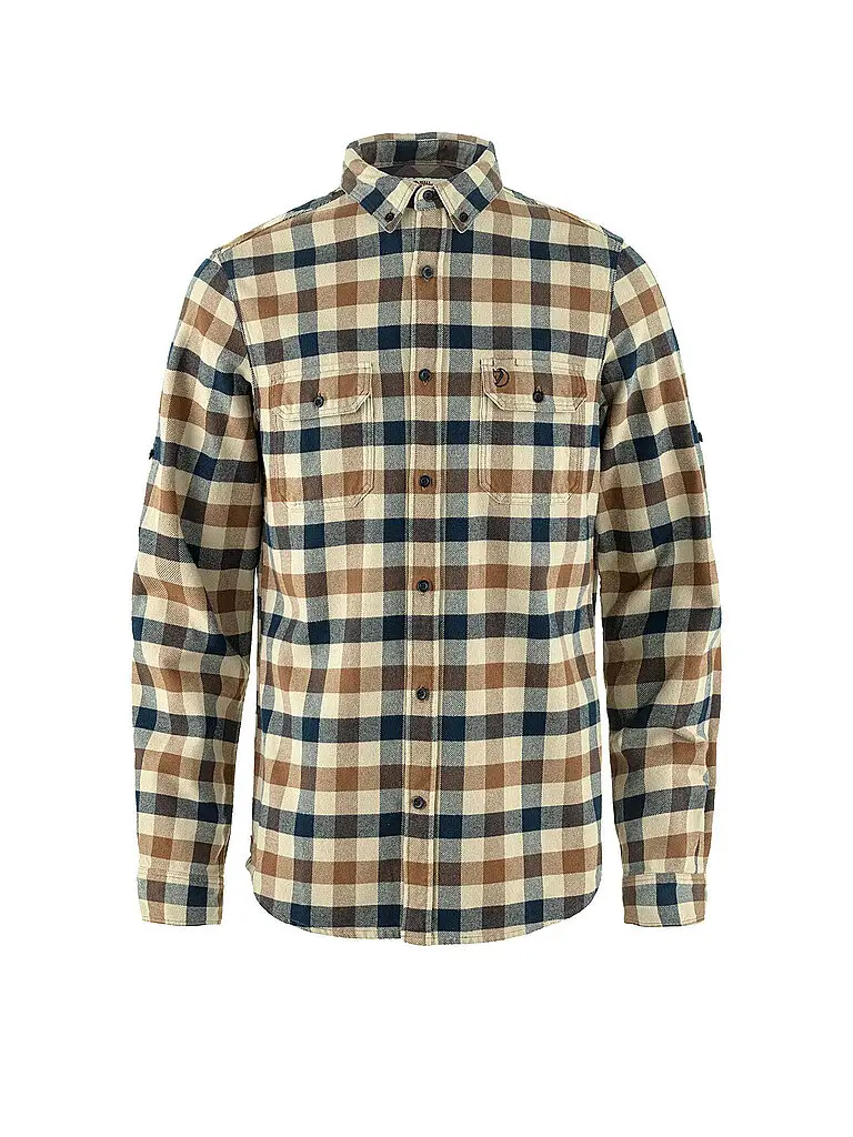 Camicia di flanella da uomo Skog senape | XL