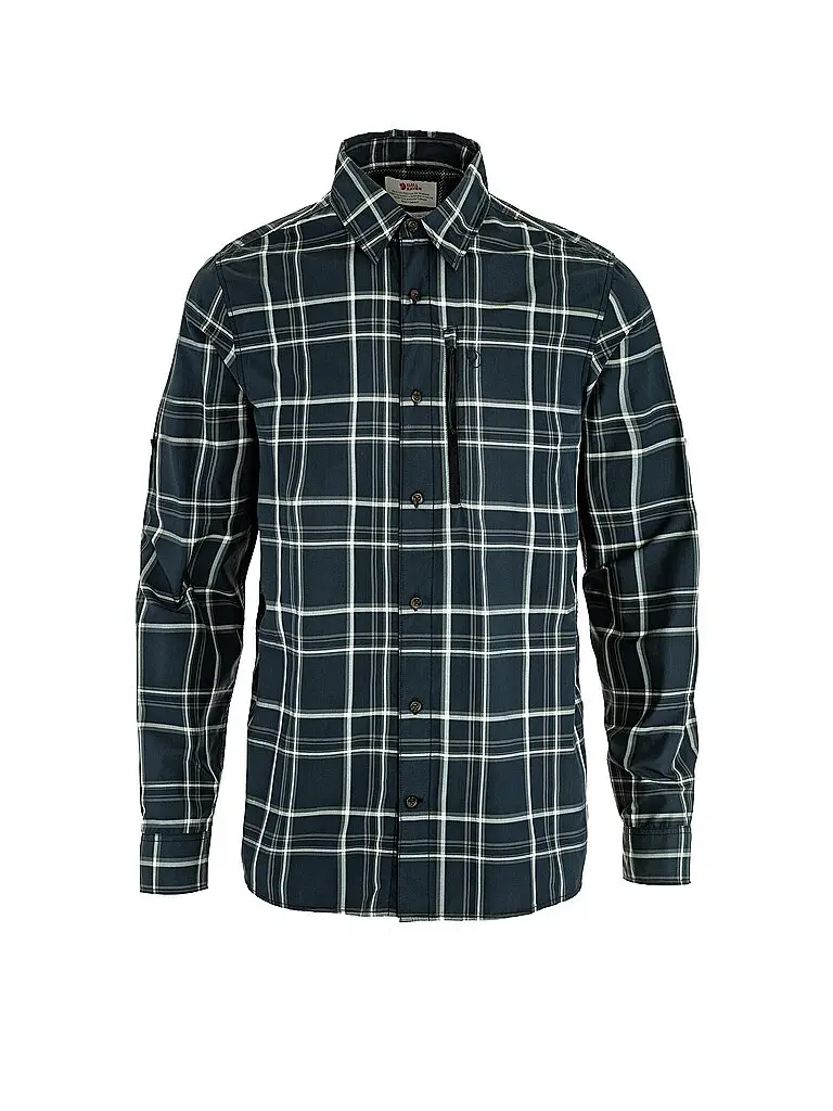 Camicia outdoor da uomo Abisko Hike blu | M