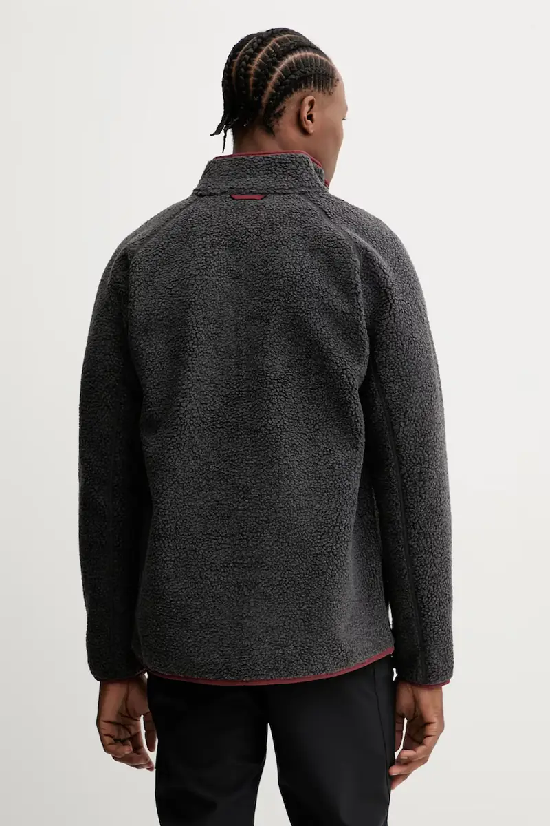 felpa in pile Vardag Pile Fleece colore grigio F84158.030.352 miniatura 3