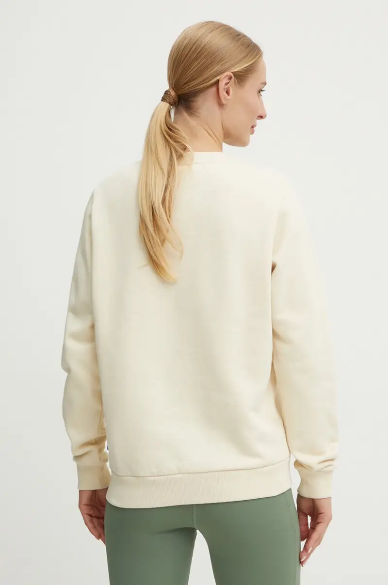 felpa tuta Fjällräven Logo colore beige F84143.113.214 miniatura 3