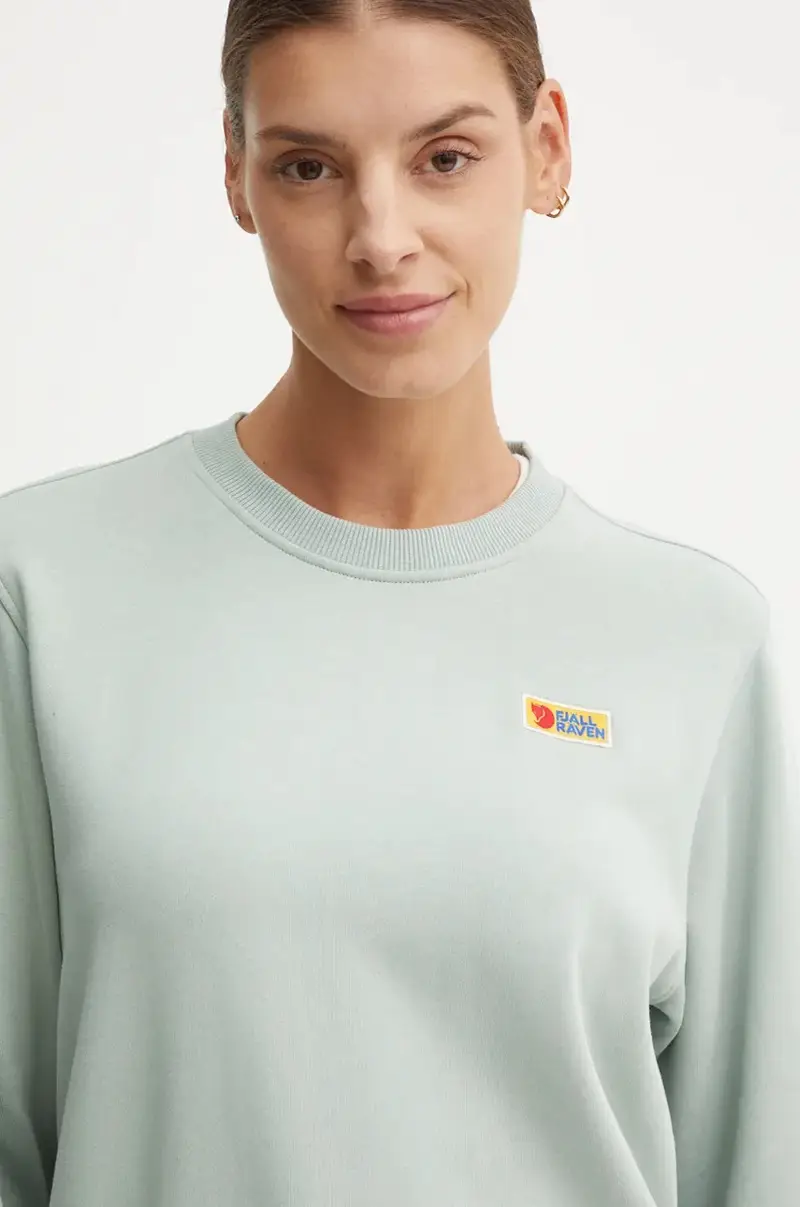 felpa tuta Vardag colore turchese F87075.674 miniatura 3