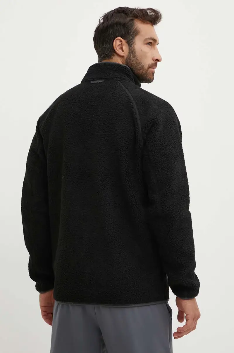 felpa Vardag Pile F84158.550.030 uomo Nero miniatura 3