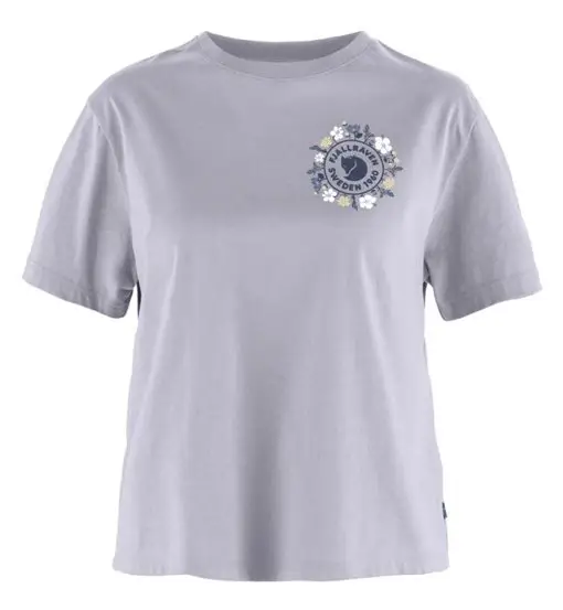 Fjallblomster Logo W - T-shirt - donna Light Violet