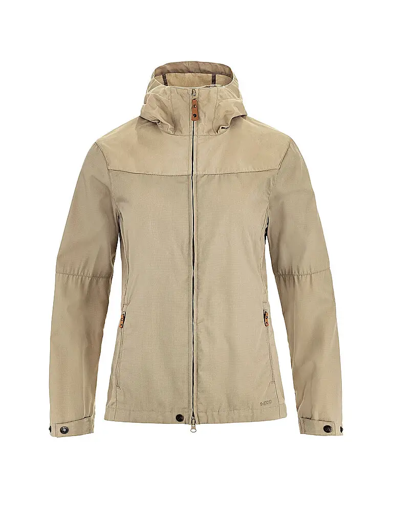 Giacca da trekking da donna Stina G-1000 Hoodie beige | XS