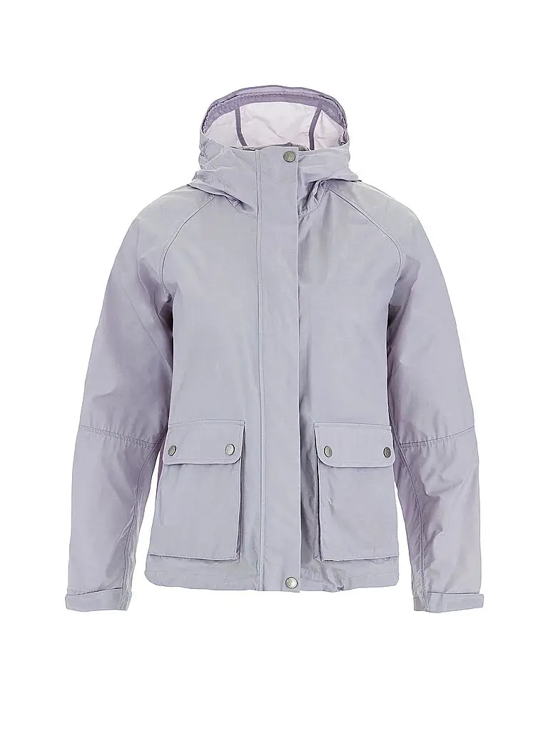 Giacca da trekking da donna Vardag Vindby Hoodie lilla | XS