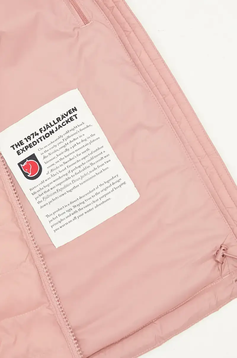 giacca Expedition Latt Hoodie W donna colore rosa F86120.300 miniatura 5