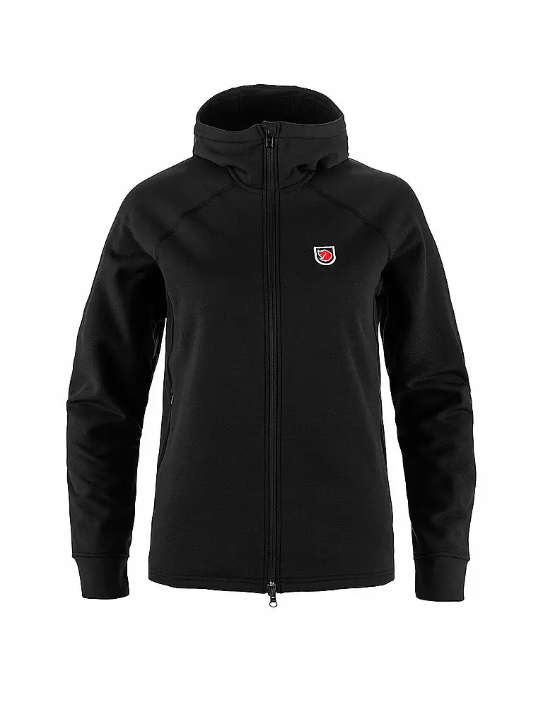 Giacca in pile da donna Expedition Fleece Hoodie nero | S
