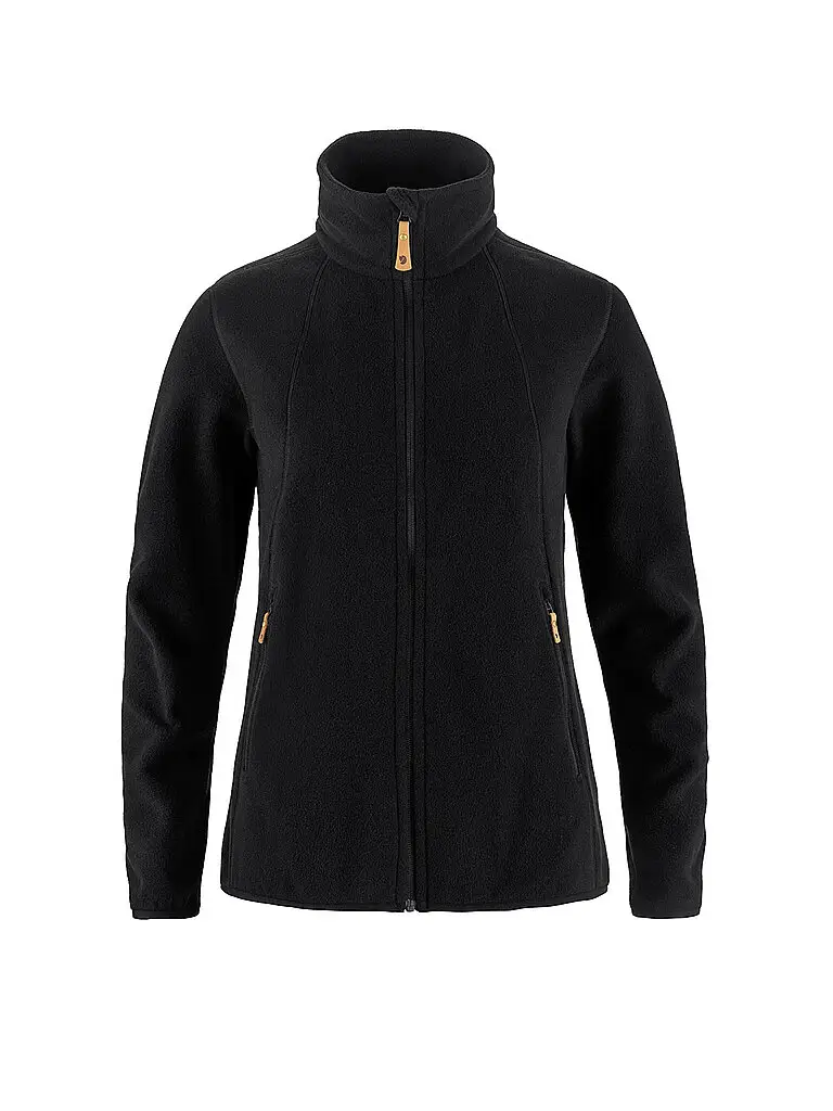 Giacca in pile da donna Stina nero | M