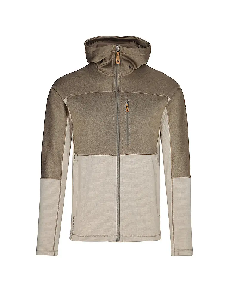 Giacca in pile da uomo Abisko Trail marrone | M