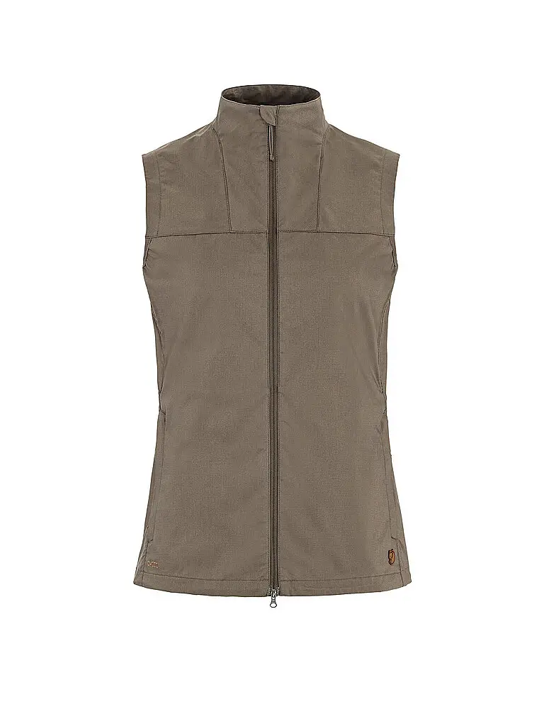 Gilet da donna Abisko G1000 marrone chiaro | XS