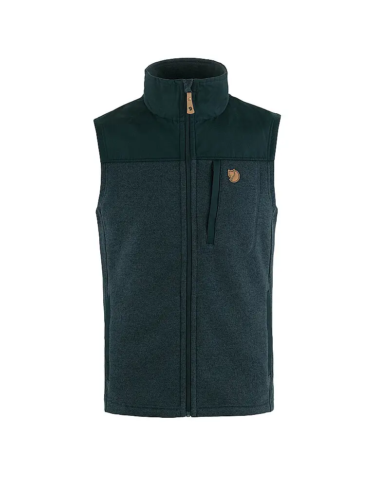 Gilet in pile da uomo Buck Fleece blu | S
