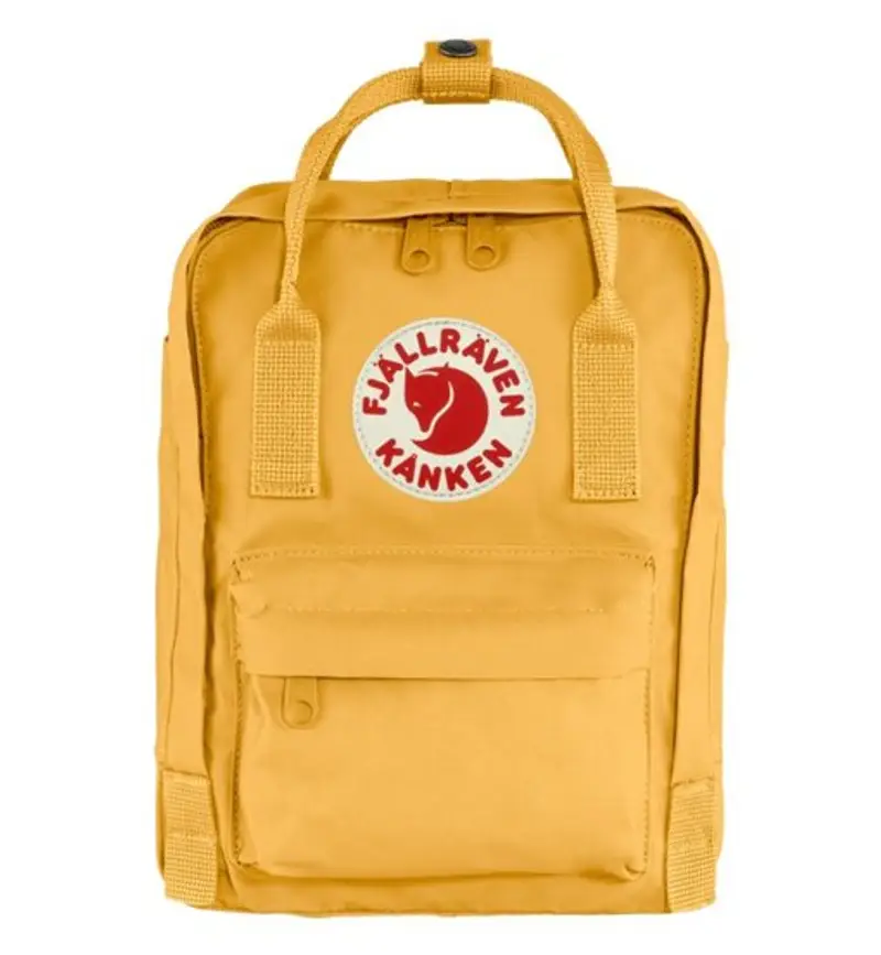 Kanken Mini 7L - zaino tempo libero Dark Yellow