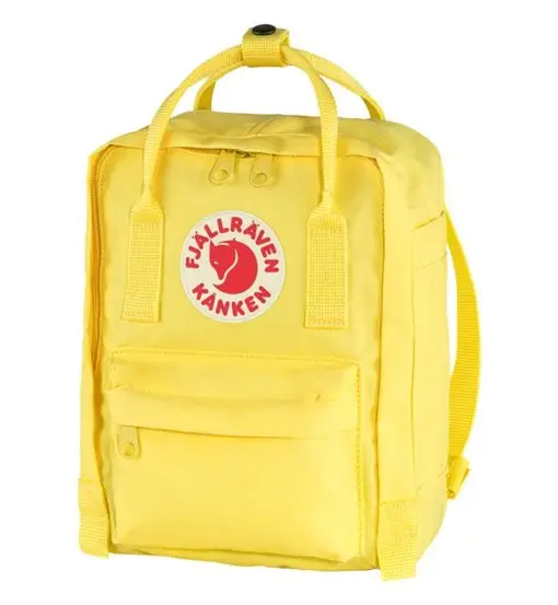 Kånken Mini - zaino tempo libero Light Yellow