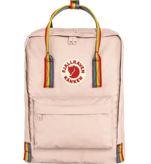 Kanken Rainbow - zaino tempo libero Rose