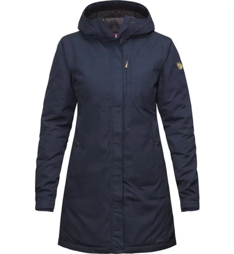 Kiruna - giacca trekking con cappuccio - donna Blue