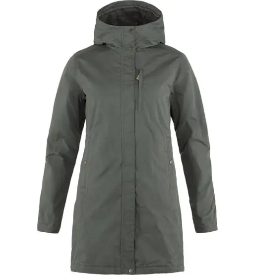 Kiruna - giacca trekking con cappuccio - donna Grey