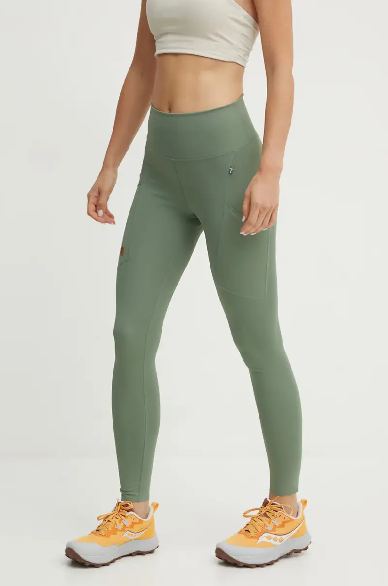 leggins sportivi Abisko donna colore verde F84773.614