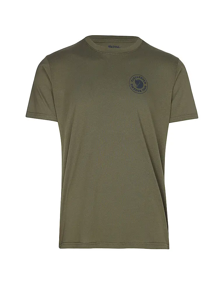 Maglietta funzionale da uomo 1960 Logo verde scuro | S