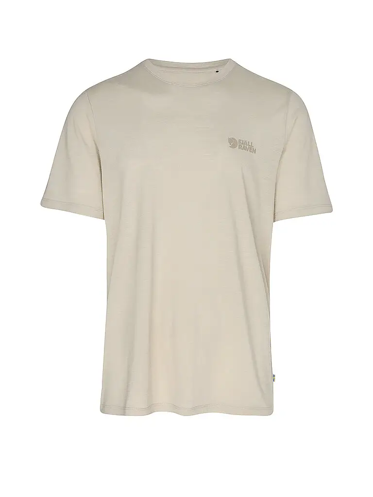 Maglietta funzionale da uomo Abisko Wool beige | S