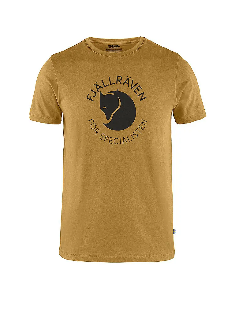 Maglietta funzionale da uomo Fjäll Fox senape | S